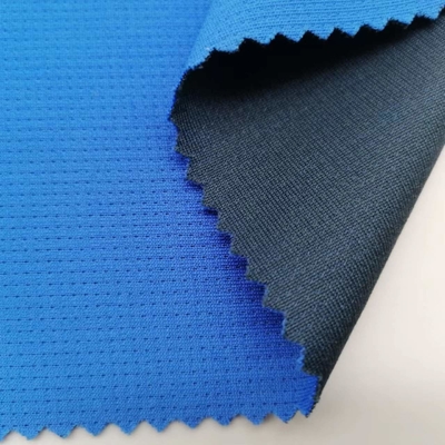 Spandex matériel du polyester 8% du tissu 140GSM 150D 40D 92% de vêtements de sport secs d'ajustement