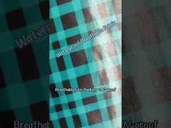 Patterned Waterproof Breathable Fabric 85GSM UV Proof